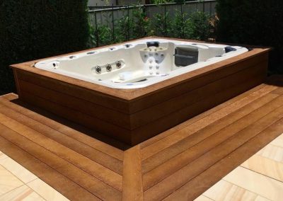 Millboard Around Spa