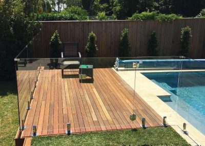 Spotted Gum Decking Around Pool